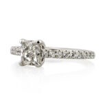 1.5 Carat Radiant Diamond Ring | Brilliant White | 14K White Gold | Pure Sophistication - Image 2