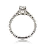 1.5 Carat Radiant Diamond Ring | Brilliant White | 14K White Gold | Pure Sophistication - Image 3