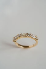 Radiant Band | Brilliant White | 14K White Gold | Refined Light | Signature - Image 2