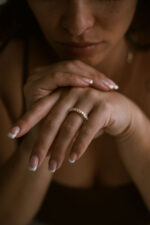 Radiant Band | Brilliant White | 14K White Gold | Refined Light | Signature - Image 4