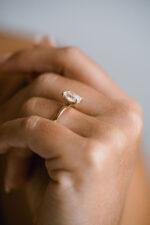 2 Carat Radiant Statement | Brilliant White | 14K White Gold | Quiet Power | Collector-Grade - Image 2