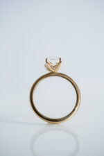 2 Carat Radiant Statement | Brilliant White | 14K White Gold | Quiet Power | Collector-Grade - Image 3