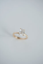 2 Carat Radiant Statement | Brilliant White | 14K White Gold | Quiet Power | Collector-Grade