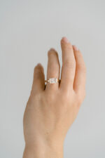 1 Carat Radiant Statement | Brilliant White | 14K White Gold | Classic Charm - Image 4