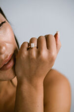 1.5 Carat Radiant Statement | Brilliant White | 14K White Gold | Graceful Brilliance - Image 2