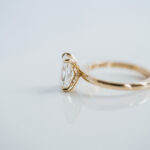 1.5 Carat Radiant Statement | Brilliant White | 14K White Gold | Graceful Brilliance