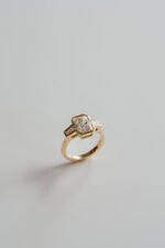 1 Carat Radiant Statement | Brilliant White | 14K White Gold | Pure Sophistication - Image 2