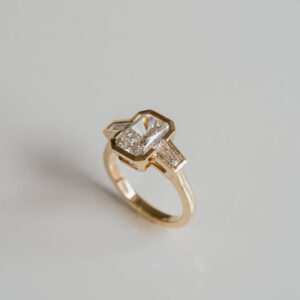 1 Carat Radiant Statement | Brilliant White | 14K White Gold | Pure Sophistication