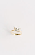 1.5 Carat Radiant Statement | Brilliant White | 14K White Gold | Elegant Sparkle - Image 3