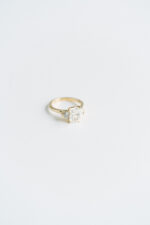 1.9 Carat Radiant Statement | Brilliant White | 14K White Gold | Graceful Brilliance - Image 2