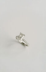2.6 Carat Radiant Statement | Brilliant White | 14K White Gold | A Classic Statement - Image 2