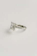 2.6 Carat Radiant Statement | Brilliant White | 14K White Gold | A Classic Statement - Image 3