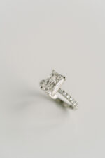 2.6 Carat Radiant Statement | Brilliant White | 14K White Gold | A Classic Statement