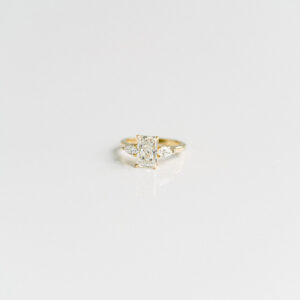 2.25 Carat Radiant Statement | Brilliant White | 14K White Gold | Everyday Royalty