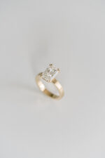 2.1 Carat Radiant Statement | Brilliant White | 14K White Gold | Effortless Elegance - Image 2
