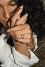 2.1 Carat Radiant Statement | Brilliant White | 14K White Gold | Effortless Elegance - Image 7