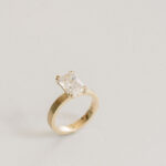 2.1 Carat Radiant Statement | Brilliant White | 14K White Gold | Effortless Elegance