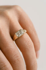1 Carat Radiant Diamond Ring | Brilliant White | SI | 14K White Gold | Graceful Brilliance - Image 4