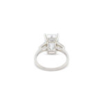 5.35 Carat Round Brilliant Statement | Brilliant White / D color | SI | 18K Gold - Image 6