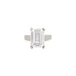 6.4 Carat Round Brilliant Statement | Brilliant White / J color | VS | 14K White Gold - Image 2