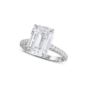 3 Carat Emerald-cut Statement / F color | VS | 18K Gold | Quiet Power | Heirloom