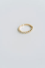 Round Brilliant Band | Brilliant White | 14K White Gold | Elegant Sparkle | Collector-Grade - Image 4