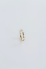 Round Brilliant Band | Brilliant White | 14K White Gold | Graceful Brilliance - Image 3