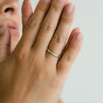 Round Brilliant Band | Brilliant White | 14K White Gold | Graceful Brilliance