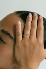 Round Brilliant Band | Brilliant White | 14K White Gold | Pure Sophistication - Image 2