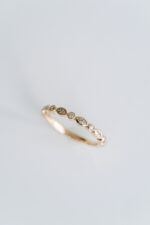 Round Brilliant Band | Brilliant White | 14K White Gold | Pure Sophistication - Image 3