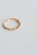 Round Brilliant Band | Brilliant White | 14K White Gold | Pure Sophistication - Image 4