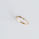 Round Brilliant Band | Brilliant White | 14K White Gold | Pure Sophistication