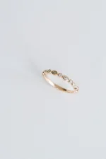 Round Brilliant Band | Brilliant White | 14K White Gold | Pure Sophistication