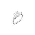 2.39 Carat Round Brilliant Statement | Brilliant White | 18K White Gold | Modern Nobility - Image 3