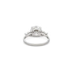 2.39 Carat Round Brilliant Statement | Brilliant White | 18K White Gold | Modern Nobility - Image 4
