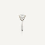 5.3 Carat Round Brilliant Statement | Brilliant White / F color | VVS | 14K White Gold - Image 4