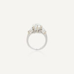 5.3 Carat Round Brilliant Statement | Brilliant White / J color | VS | 14K White Gold - Image 3