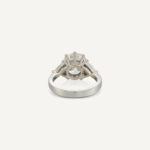 5.3 Carat Round Brilliant Statement | Brilliant White / J color | VS | 14K White Gold - Image 5