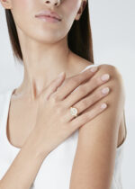 6.9 Carat Round Brilliant Statement | Brilliant White | 18K Yellow Gold | Refined Grandeur - Image 2
