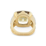 8.87 Carat Round Brilliant Statement | Brilliant White | 18K Yellow Gold | Refined Grandeur - Image 8