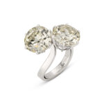 8.87 Carat Round Brilliant Statement | Brilliant White | 18K Yellow Gold | Refined Grandeur