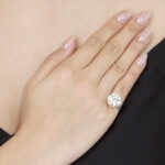 8.88 Carat Round Brilliant Statement | Brilliant White | 18K Gold | Signature Sophistication - Image 4