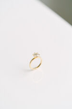 1.25 Carat Round Brilliant Statement | Brilliant White | 14K White Gold | Elegant Sparkle - Image 3