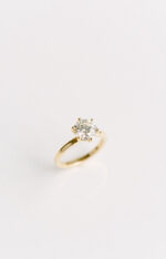 1.25 Carat Round Brilliant Statement | Brilliant White | 14K White Gold | Elegant Sparkle - Image 4