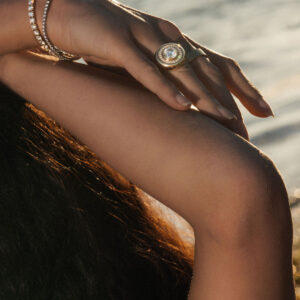 1 Carat Round Brilliant Diamond Ring | Brilliant White | SI | 14K White Gold