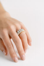 Round Brilliant Band | Brilliant White | 14K White Gold | Graceful Brilliance - Image 5