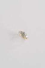 1.5 Carat Round Brilliant Statement | Brilliant White | 14K White Gold | Pure Sophistication - Image 2
