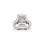5 Carat Round Brilliant Statement | Brilliant White | 14K White Gold - Image 2