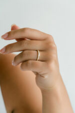 Round Brilliant Band | Brilliant White | 14K White Gold | Classic Charm | High Jewellery - Image 2