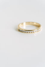 Round Brilliant Band | Brilliant White | 14K White Gold | Classic Charm | High Jewellery - Image 4